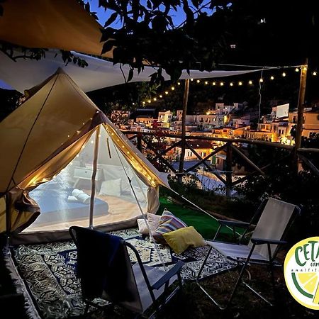 Отель Cetara Camping Amalfitan Coast Экстерьер фото