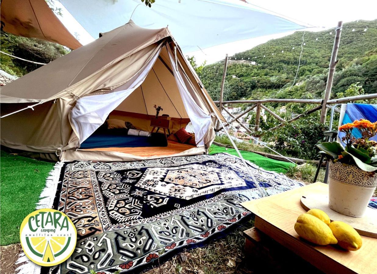 Отель Cetara Camping Amalfitan Coast Экстерьер фото