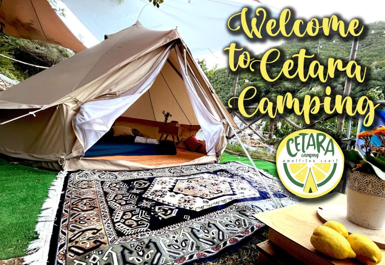 Отель Cetara Camping Amalfitan Coast Экстерьер фото