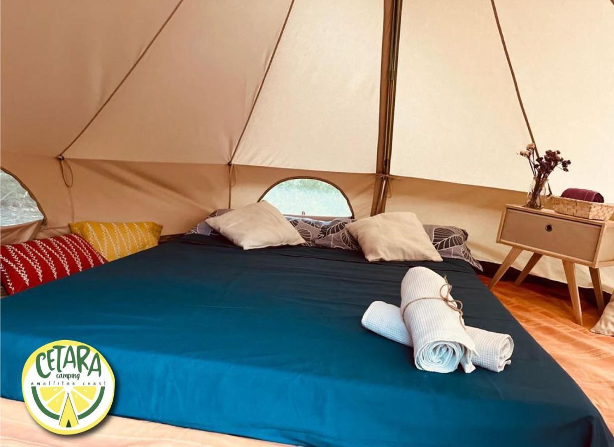 Отель Cetara Camping Amalfitan Coast Экстерьер фото