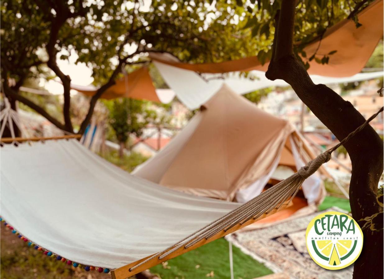 Отель Cetara Camping Amalfitan Coast Экстерьер фото