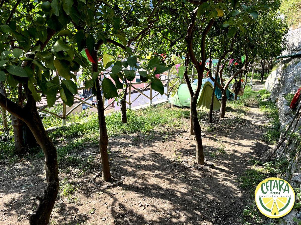 Отель Cetara Camping Amalfitan Coast Экстерьер фото