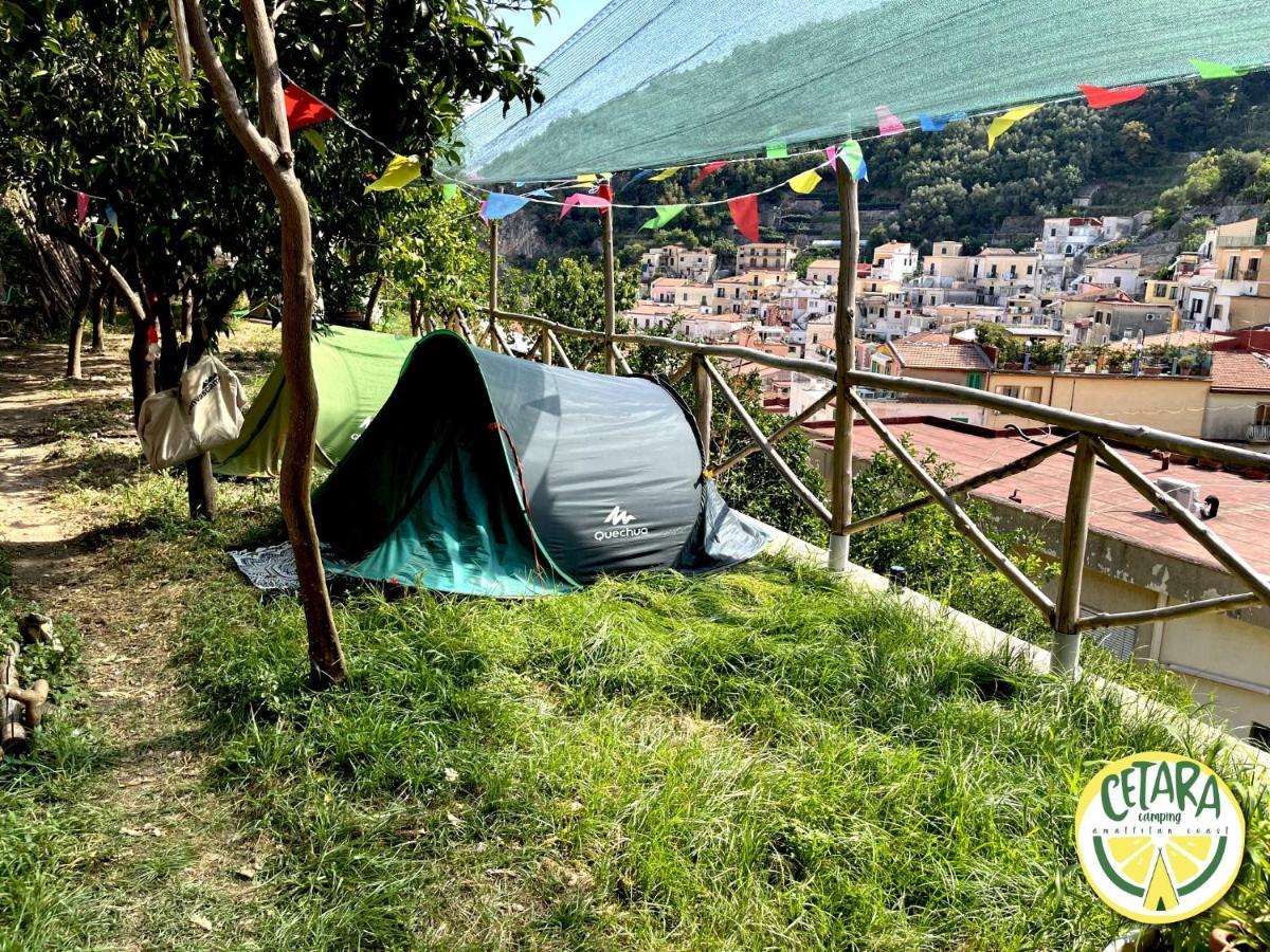 Отель Cetara Camping Amalfitan Coast Экстерьер фото
