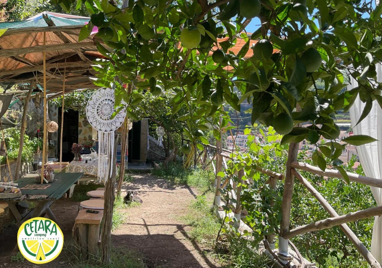 Отель Cetara Camping Amalfitan Coast Экстерьер фото