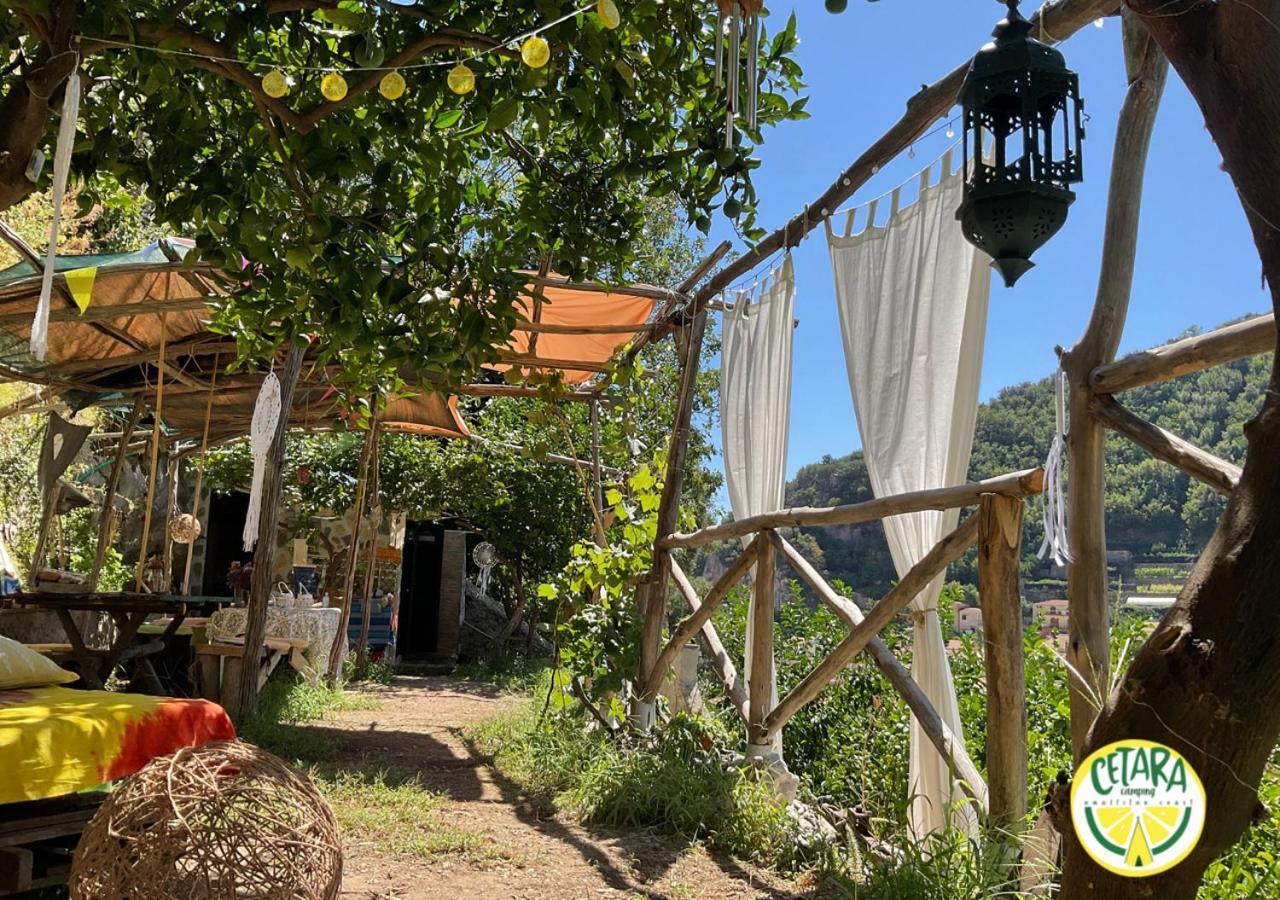 Отель Cetara Camping Amalfitan Coast Экстерьер фото